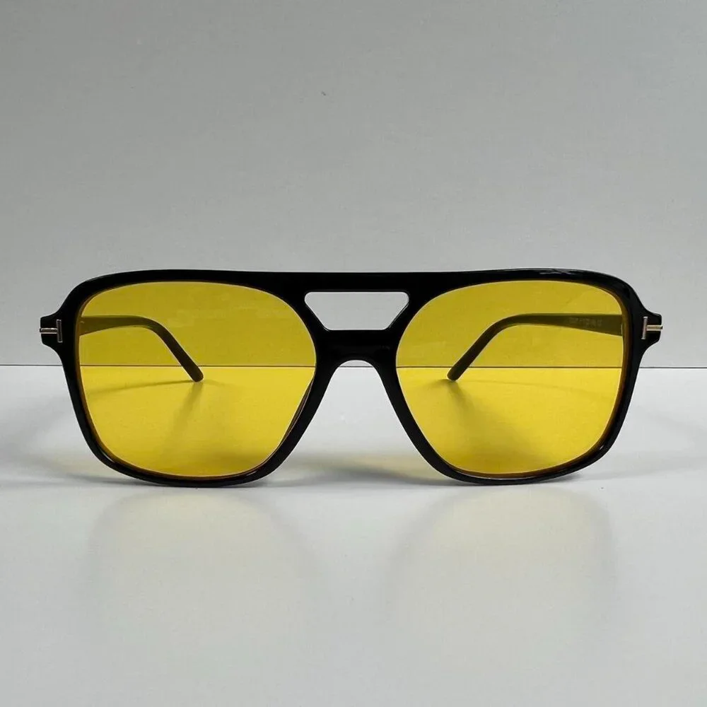 vintage unique retro style black rounded square sunglasses